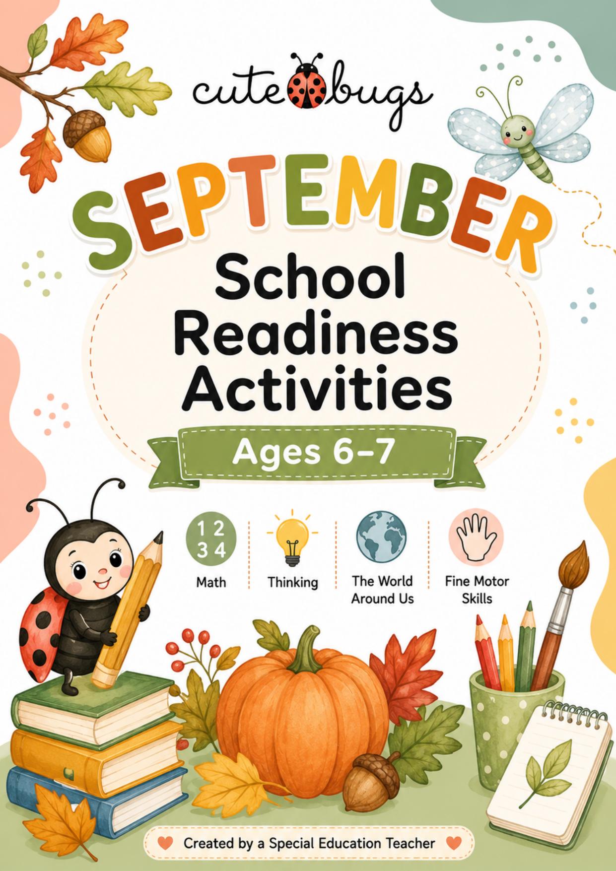 September School Readiness Activities - Ages 6-7